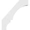 Ekena Millwork 6-in. W x 32-in. D x 36-in. H Balboa Architectural Grade PVC Knee Brace BRCP06X32X36BOA - alternate 6